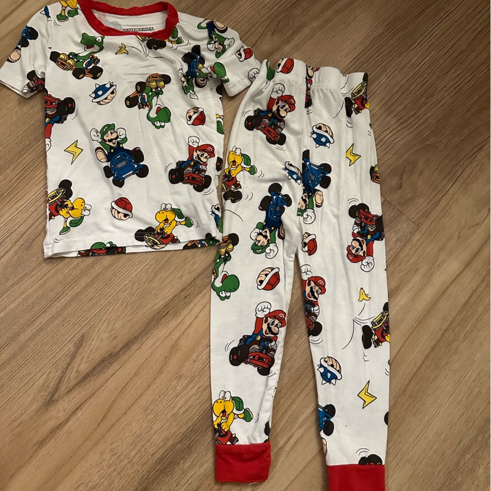 4T Mario Pajamas